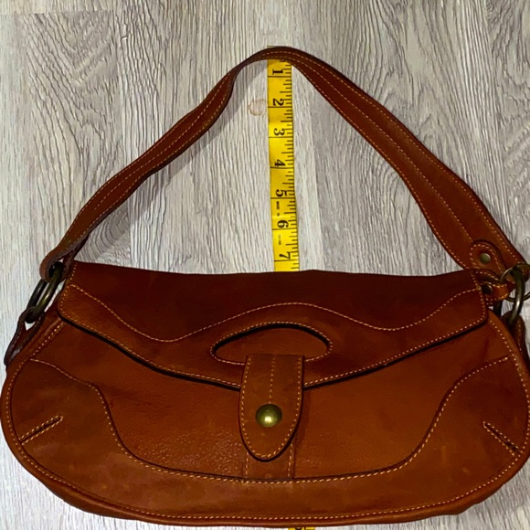 CATERINA LUCCHI Genuine leather made in Italy shoulder bag - Picture 9 of 12